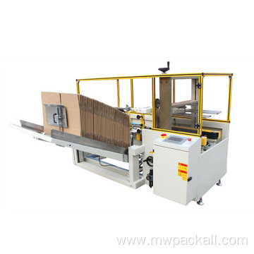 Top selling cheap price CE Approved Automatic carton erector machine for open the carton in the length line